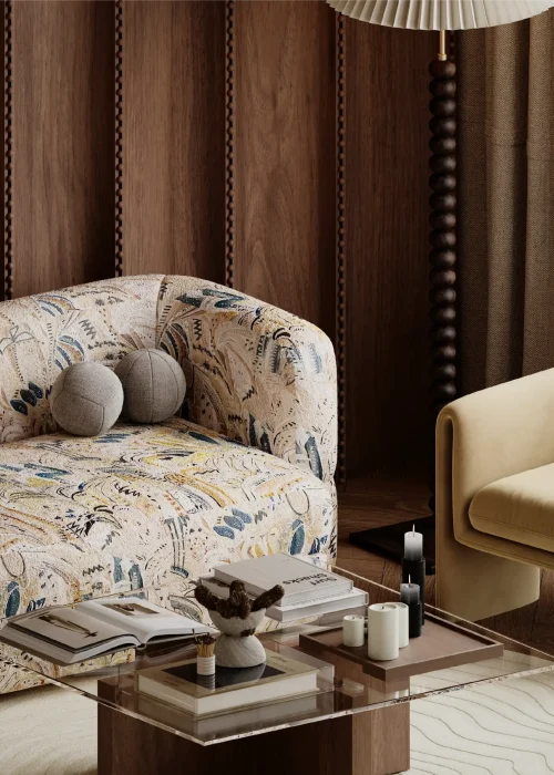 Eclectic Living Room-30