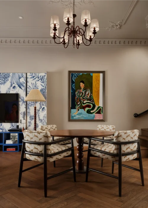 Eclectic Living room-64