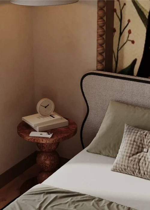 Twin Eclectic Double Bedroom-119