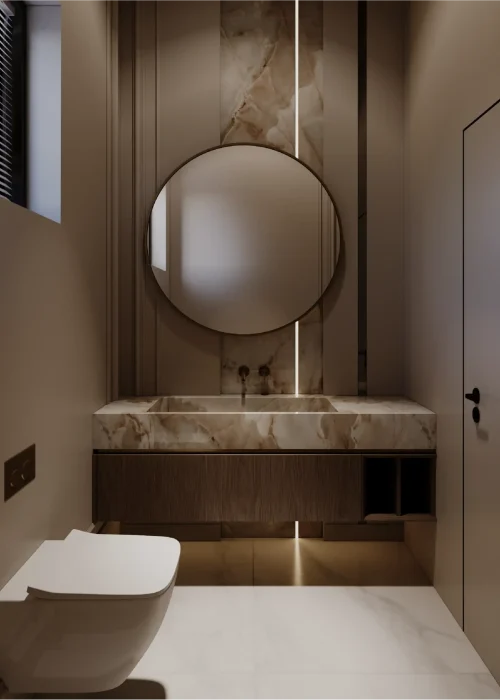 Wash Area & Bathroom-34